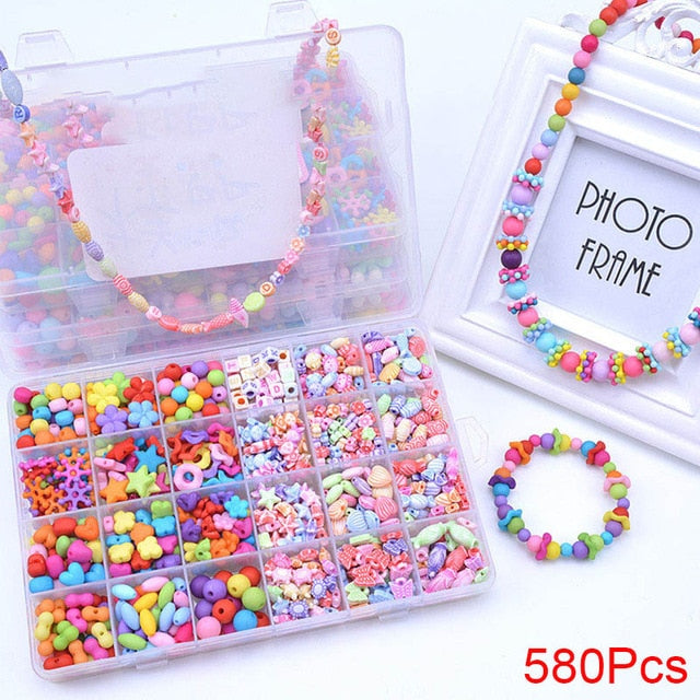DIY Handmade Beaded Toy with Accessory Set 24 Grid  Creative Toys for Kids Children - GiftMaybe