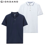 Men's 2-Pack Slim Short Sleeve Turn-over Collar Causal Business or Sports Polo Shirt - GiftMaybe