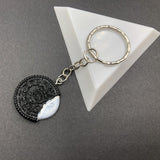 Fashion Handmade Resin Mineral Water Wine Bottle Key Chains Key Ring - GiftMaybe