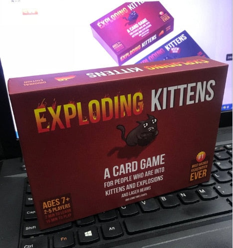 Kitten Original NSFW Edition Strategy explode fun Board Games Cards for Adult Children or Party - GiftMaybe