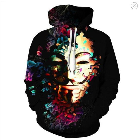 Men's Fashion Colorful Long Sleeve Causal Hoodies Sweatshirt - GiftMaybe
