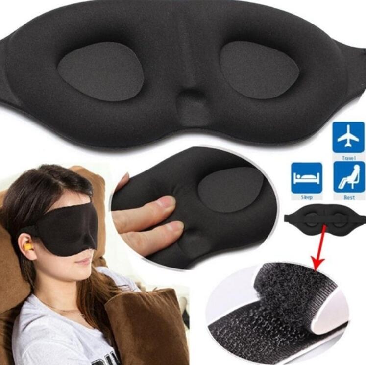 3D Sleeping Eye Mask Cover Patch for Home Office or Travel Rest Aid - GiftMaybe