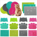 Small Dog/Puppy/Cat/Kitten Feeding/Food Mat Dish/Bowl Place Mat - GiftMaybe