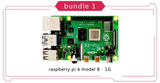 2019 Official Original Raspberry Pi 4 Model B Development Board Kit RAM 1G/2G/4G 4 Core CPU 1.5Ghz 3 Speeder Than Pi 3B+ - GiftMaybe