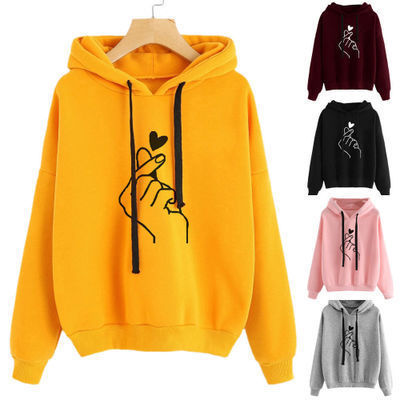 Women Girls' Long Sleeve Casual Sweatshirt Hoodies - GiftMaybe