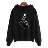 Women Girls' Long Sleeve Casual Sweatshirt Hoodies - GiftMaybe