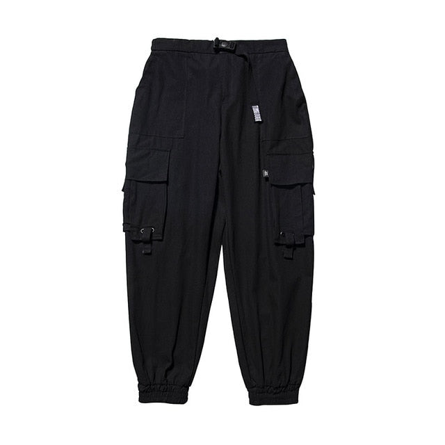 Men's Hip Hop Street-wear Side Pocket Casual Pants Jogger - GiftMaybe