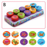 10pcs/Set Cartoon DIY Seal For Children Kids Scrapbooking Stamper - GiftMaybe