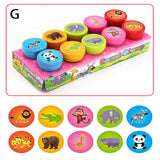 10pcs/Set Cartoon DIY Seal For Children Kids Scrapbooking Stamper - GiftMaybe