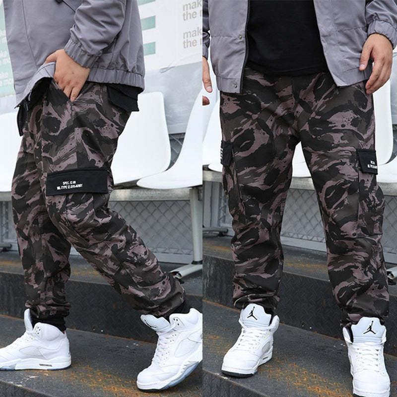 Men's Street-wear Hip Hop Casual Sweatpants Jogger Pants - GiftMaybe