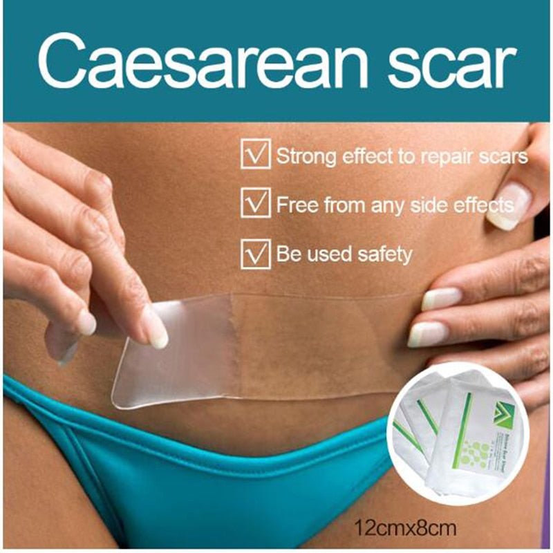 Survival Silicone Gel Patch for Surgery Removal Repair Scar Acne Burn Scar Skin - GiftMaybe