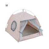 Foldable Pets Tent House Breathable with Net for Dogs or Cats - GiftMaybe