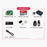 2019 Official Original Raspberry Pi 4 Model B Development Board Kit RAM 1G/2G/4G 4 Core CPU 1.5Ghz 3 Speeder Than Pi 3B+ - GiftMaybe