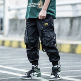 Men's Street-wear Hip Hop  Casual Joggers Pants Multi-pockets  Sweatpants - GiftMaybe