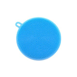 1Pcs Food-Grade Silicone Dish Household Dishwashing Antibacterial Cleaning Dish Washing Brush - GiftMaybe