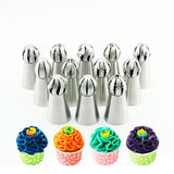 Flower Cakes Decoration Icing Piping Nozzles Pastry Tips Baking Tools TOP Stainless Steel Nozzles