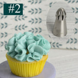 Flower Cakes Decoration Icing Piping Nozzles Pastry Tips Baking Tools TOP Stainless Steel Nozzles - GiftMaybe