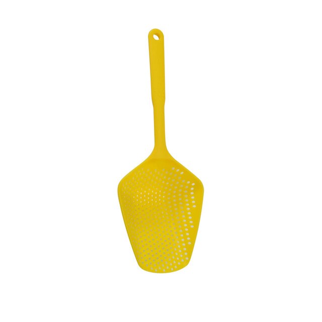 7 colors Not sticky Water shovel kitchen tools filter Long colander plastic Ice shovel Non-toxic and durable Spaghetti tools - GiftMaybe