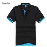 Men's High Quality Cotton Short Sleeve Turn-over Collar Causal Business or Sports Polo Shirts - GiftMaybe