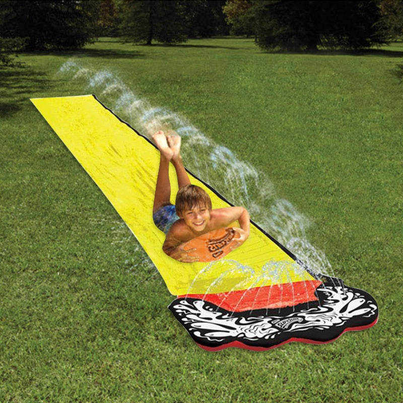 4.8m Giant Surf 'N Water Slide Pools for Kids or Children Playing Outdoor in Summer - GiftMaybe