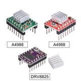 3D Printer Parts StepStick A4988 DRV8825 Stepper Motor Driver with Heat sink Carrier Reprap RAMPS 1.4 1.5 1.6 MKS GEN V1.4 board - GiftMaybe