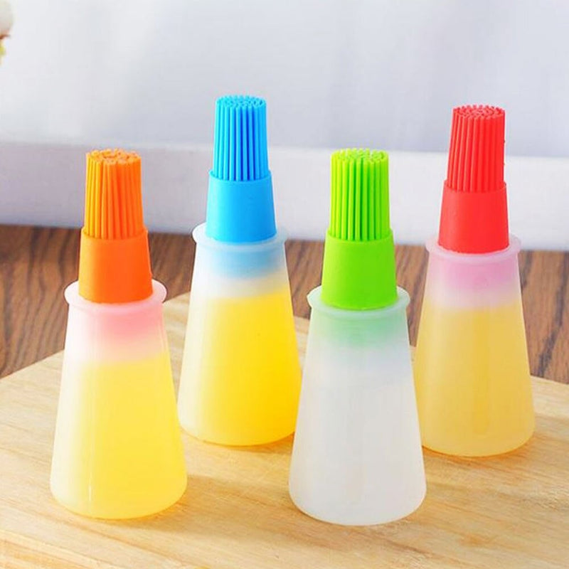 Silicone Oil Bottle Brush Cake Butter Cream Baster Brushes Kitchen Cooking BBQ Basting Tool - GiftMaybe