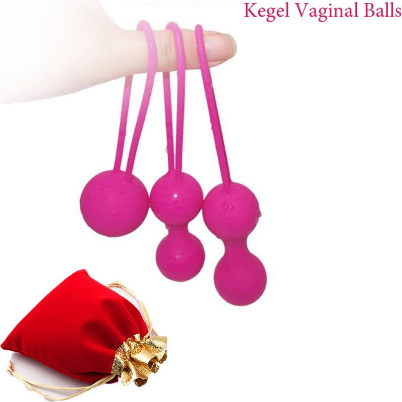 Silicone Vaginal Shrinking Balls For Women Vagina Tighten - GiftMaybe