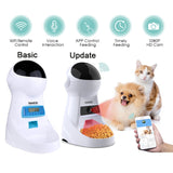 3L Automatic Feeder with Voice Record Pets food Bowl for Dog Cat 4 times One Day - GiftMaybe